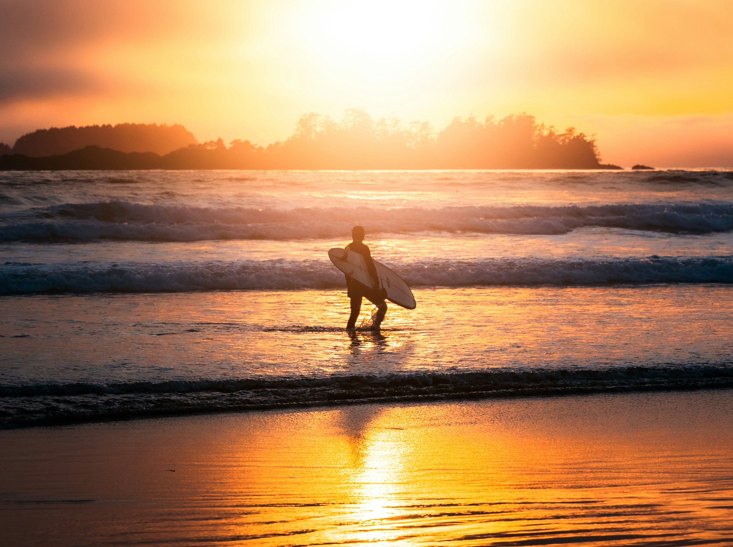 North America sunset